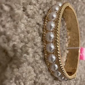 Gold, Pearl Bracelet